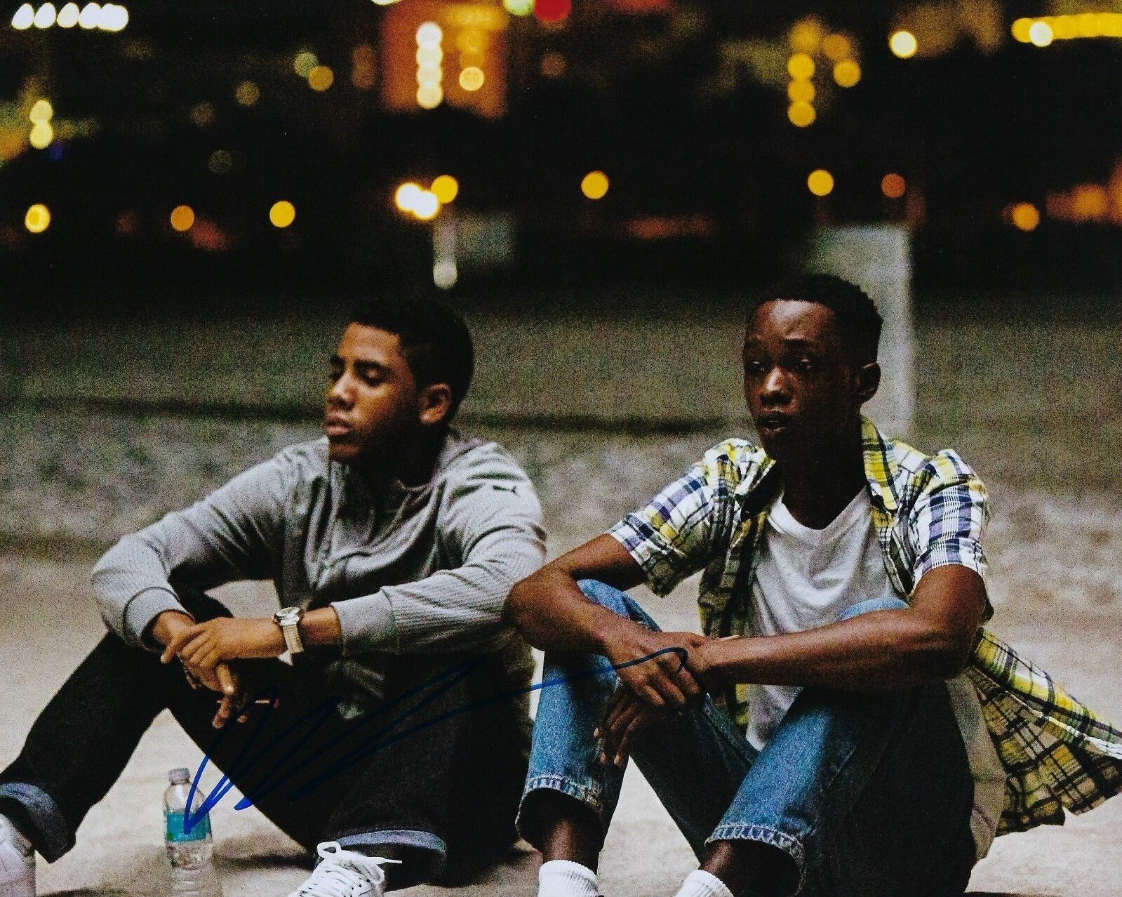 GFA Moonlight Kevin * JHARREL JEROME * Signed Autograph 8x10 Photo Poster painting PROOF J2 COA