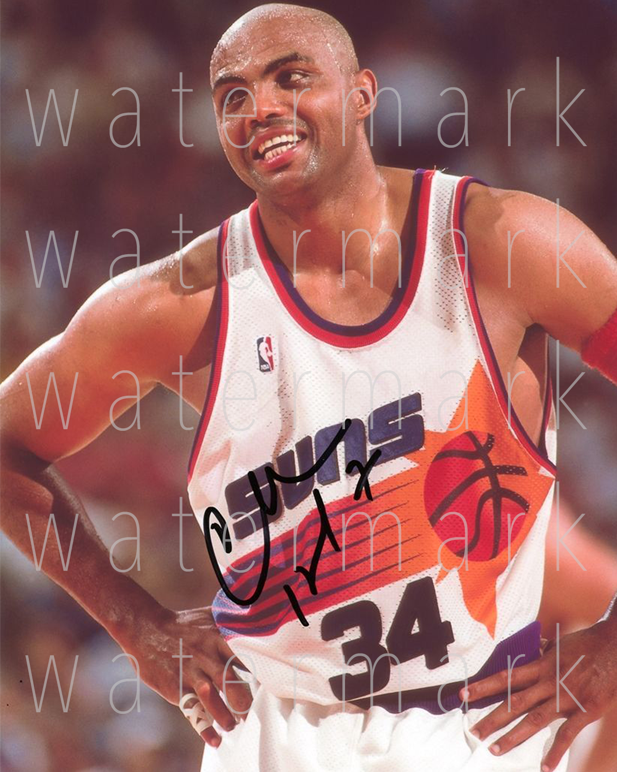 Charles Barkley Suns signed 8X10 Photo Poster painting picture poster autograph RP