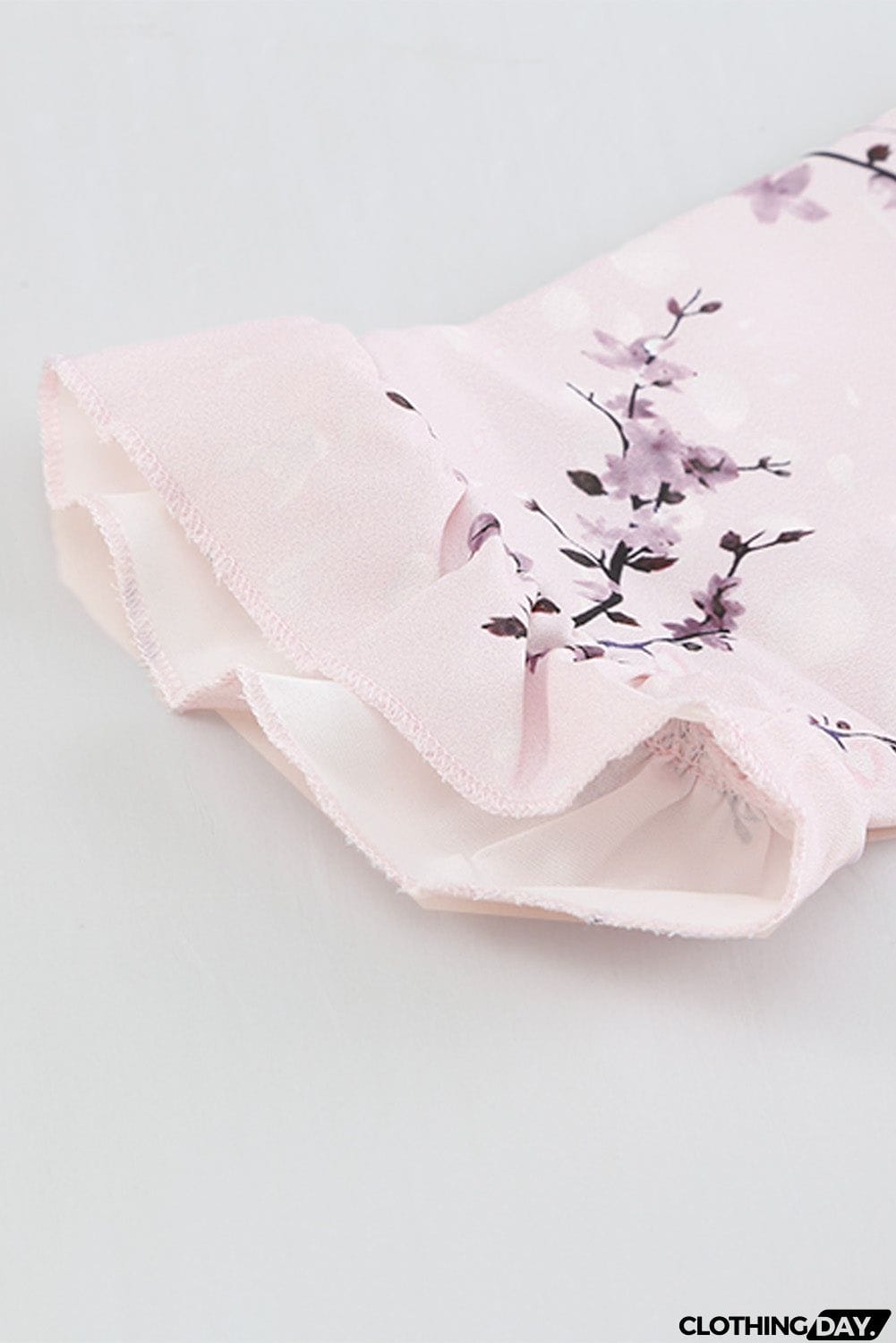 Floral Print Long Sleeve Dress