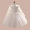 Kid Baby Girl Christening Winter Casual Flower Birthday Dresses
