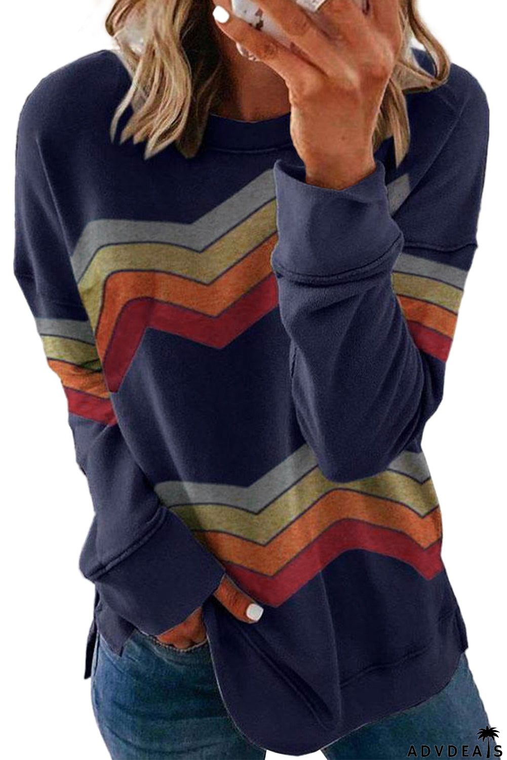Color Block Classic Sweatshirt