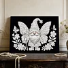 uk.everydayedeals DIY Pearl Painting With Frame - Handmade Self-Adhesive Pearls - Goblin(20*30cm)