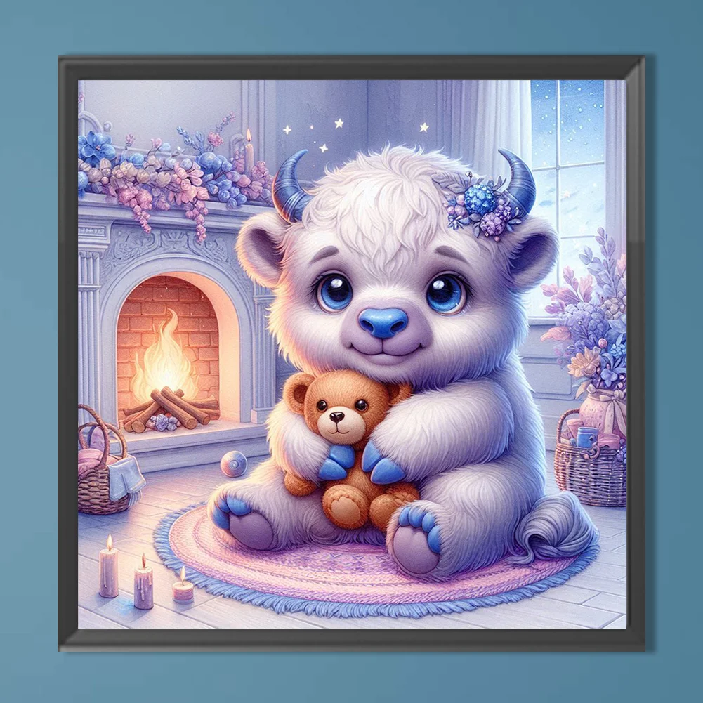 Diamond Painting - Full Round Drill - Yak(Canvas|30*30cm)