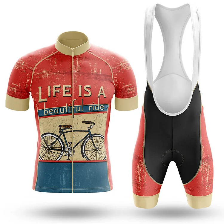 Life Is A Beautiful Ride Men's Cycling Kit