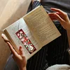 4Pcs Special Shape Flower Bass 5D DIY Diamond Painting Bookmark for Book Lovers
