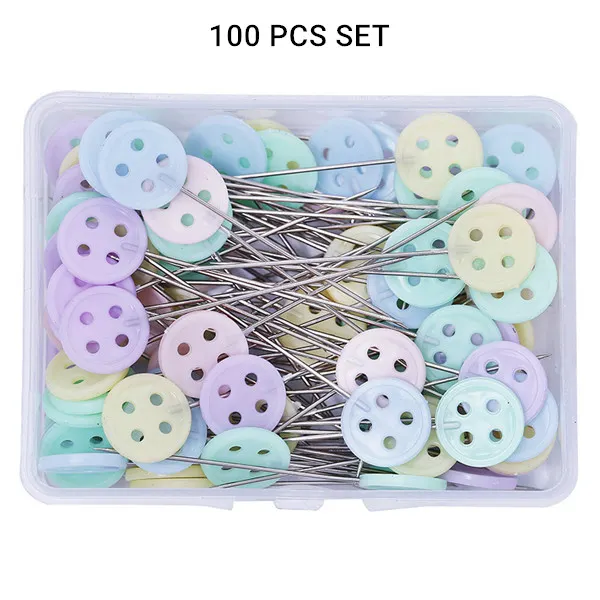 Button Head Pin Flat Button Head Sewing Pins