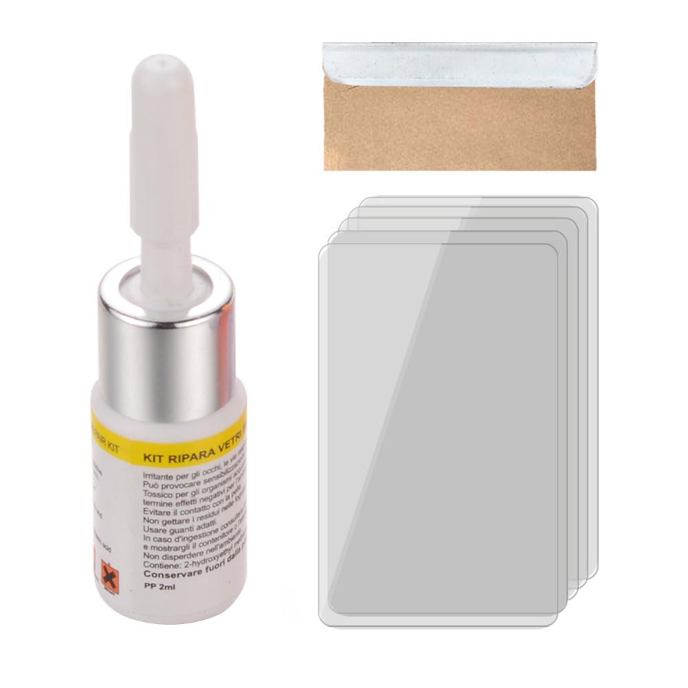 

4pcs Car Windshield Repair Tool DIY Auto Window Glass Scratch Crack Restore, 501 Original