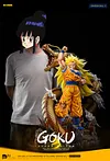S+ & S- Scale Dragon Fist Super Saiyan 3 Son Goku with LED - Dragon Ball Resin Statue - Du-Studio