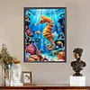 (40*50cm)Seahorse - Full Round Drill Diamond Painting