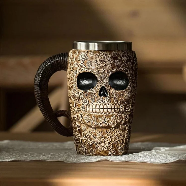 Coutureaura The Catrina Skull Mug
