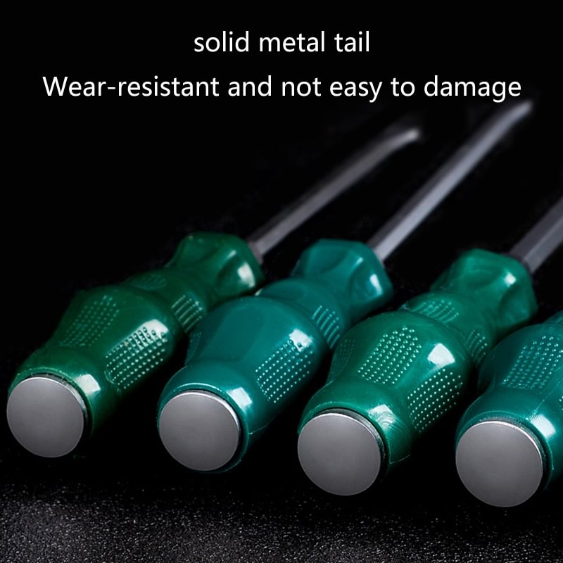 Convenient Through Heart Percussive Screwdriver 4''/5''/6''/8''/10''/12'' Slotted/Phillips Screwdriver for Auto Repair