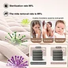 Intelligent Electric Towel Rack Drying Bathroom Heating Sterilizer Home Bathroom Punch-Free Bath Towel Rack Storage Rack