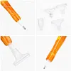 Resin Diamond Painting Point Drill Pen with 4 Various Tips Painting Arts 5D Point Drill Pen Diamonds Art Points Drills Pens for Nail Arts Rhinestone Decorations Cross-Stitch (Golden yellow)