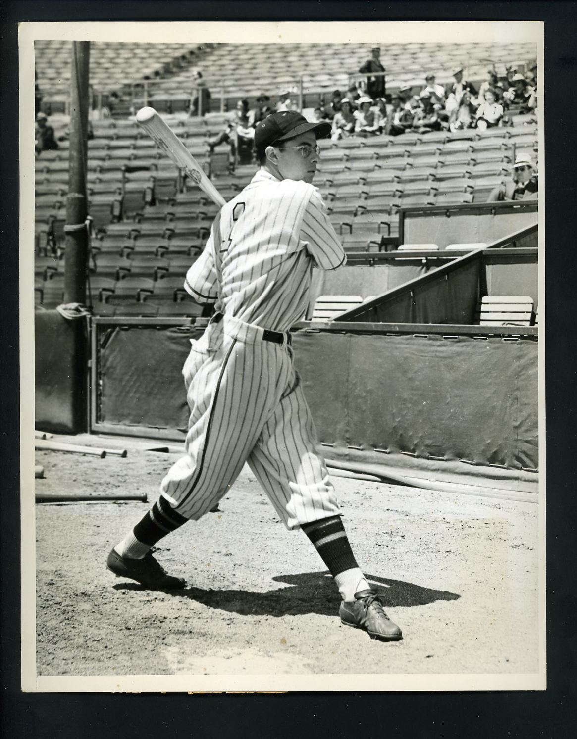 Dom DiMaggio San Francisco Seals 1939 Press Wire Photo Poster painting Red Sox