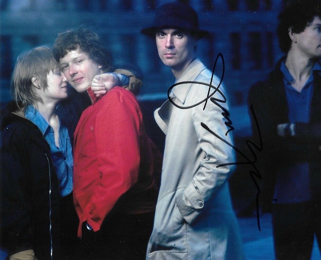 * JERRY HARRISON * signed 8x10 Photo Poster painting * THE TALKING HEADS * COA * 2