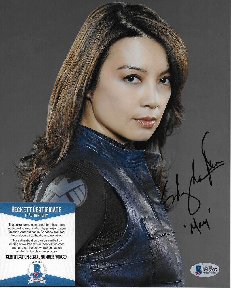 Ming-Na Wen Agents of S.H.I.E.L.D. Original Autographed 8X10 Photo Poster painting w/Beckett