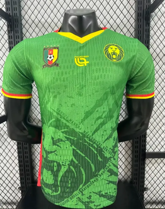2025-26 Season - Cameroon Home - Jersey - Player Edition