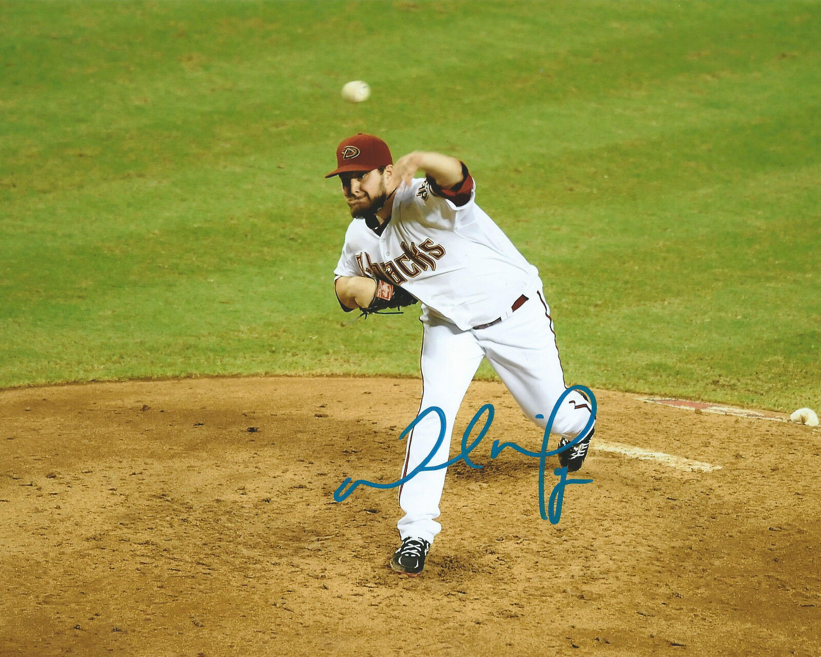 **GFA Arizona Diamondbacks *WADE MILEY* Signed 8x10 Photo Poster painting W1 COA**