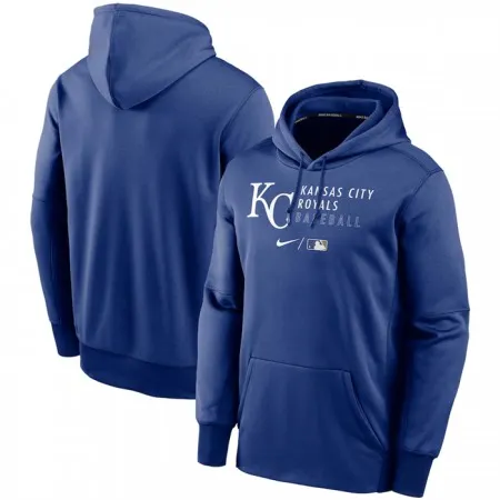 Men's Kansas City Royals Royal 2022 Performance Pullover Hoodie TWUB