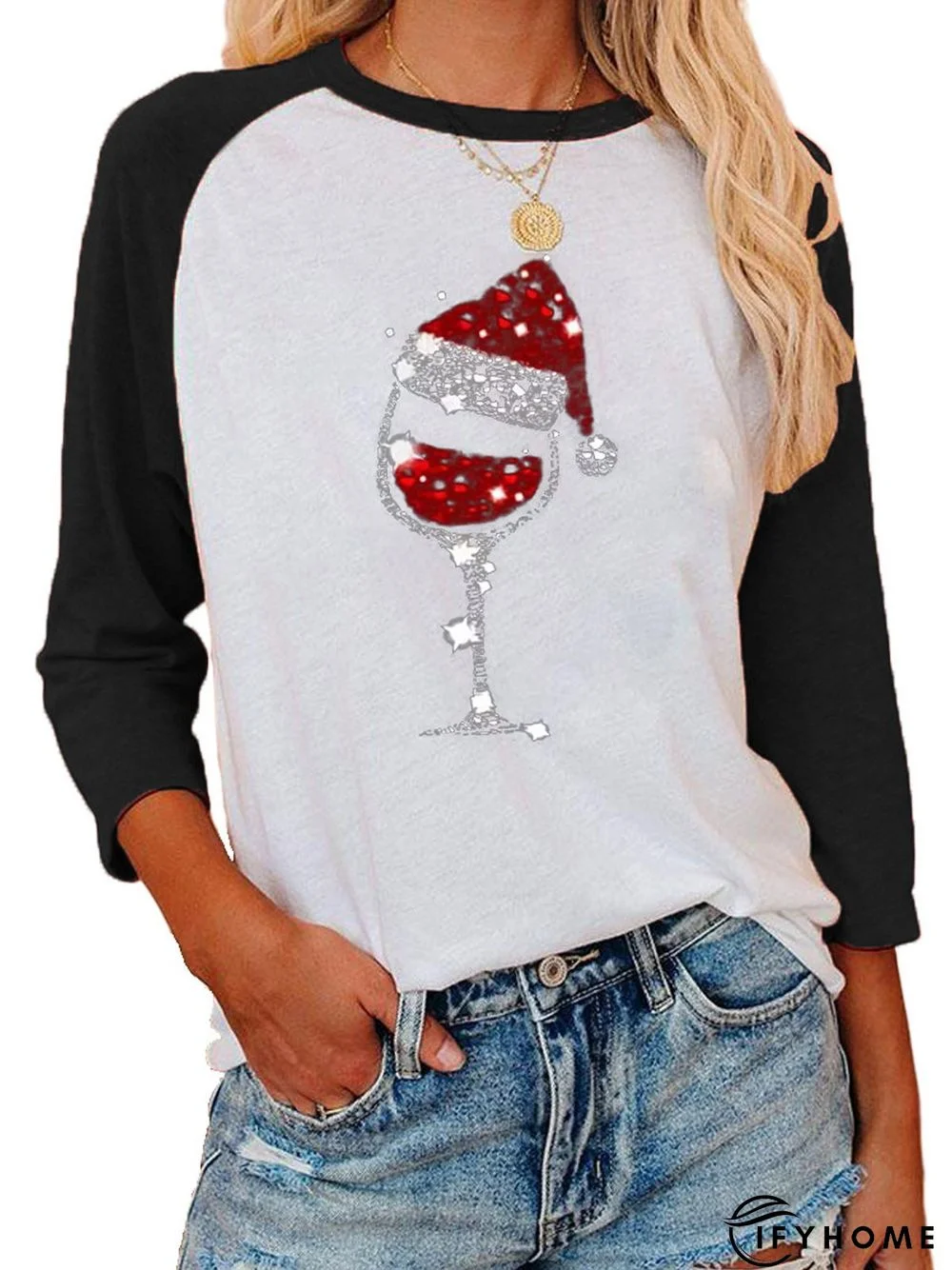 Long Sleeve Cartoon Shift Tops | IFYHOME