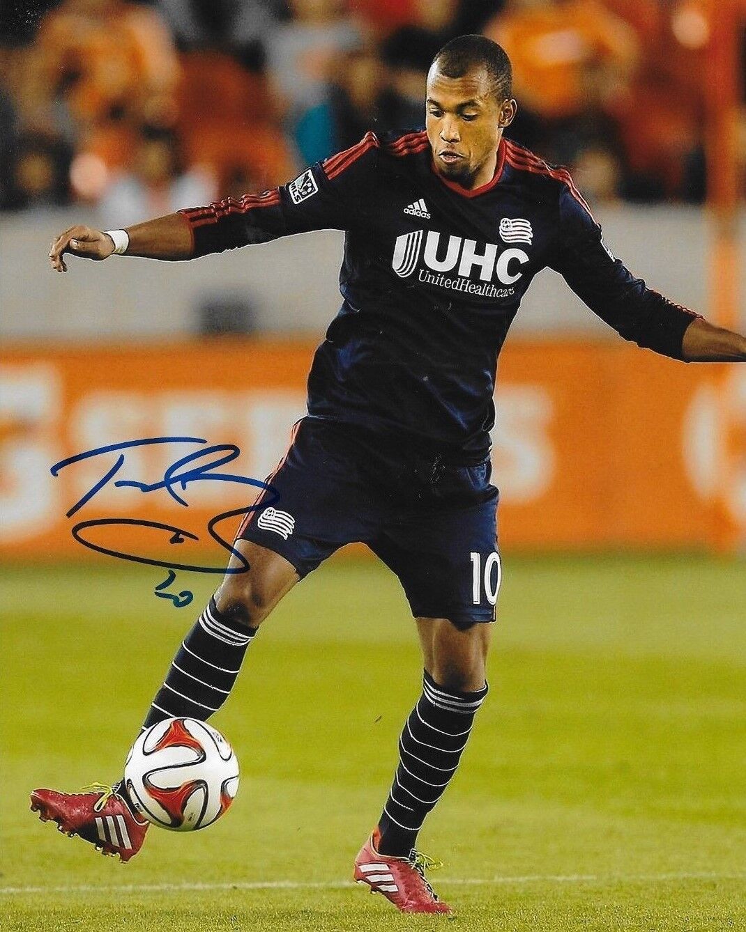 Teal Bunbury signed New England Revolution 8x10 Photo Poster painting autographed MLS Soccer 2