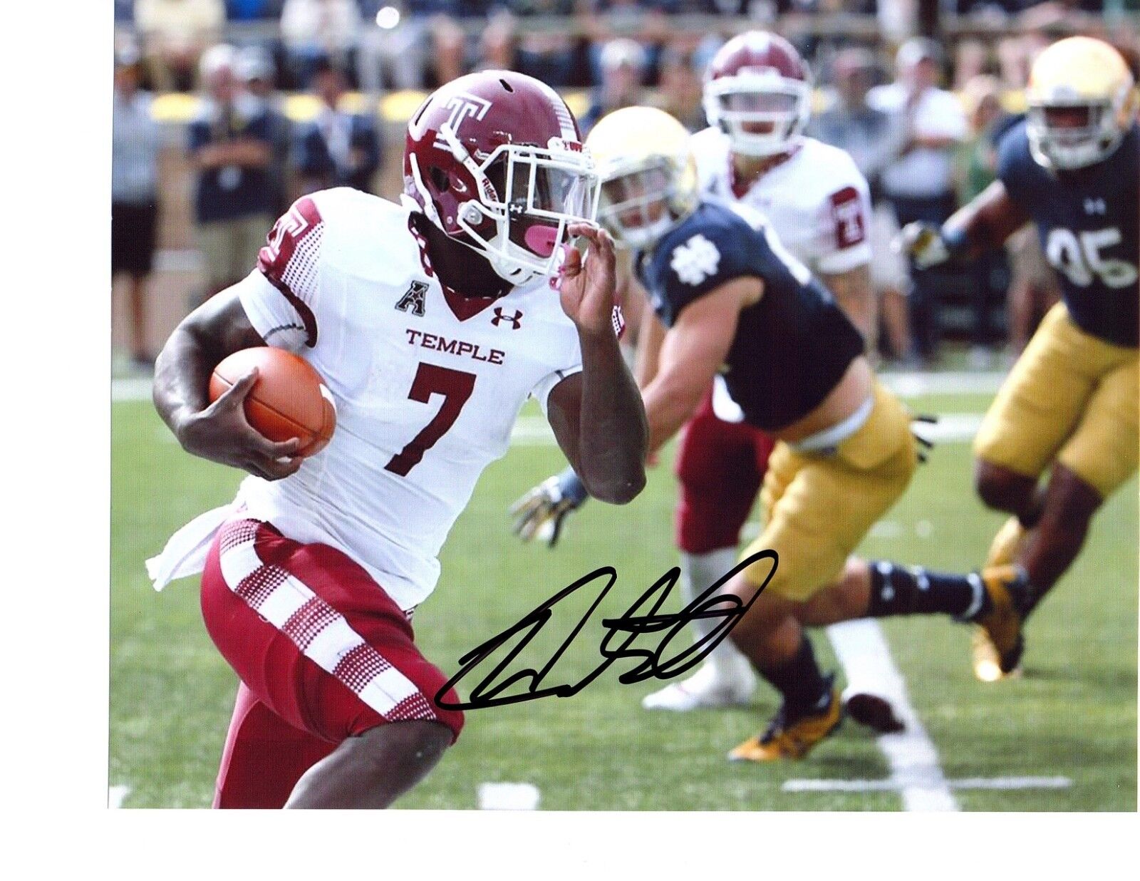 Ryquell Armstead signed autographed 8x10 football Photo Poster painting Temple Owls 2019 Draft h