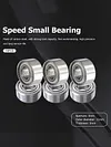 10pcs High Speed Ball Bearings 685ZZ Small Bearing Parts Carbon Steel 5x11x5mm