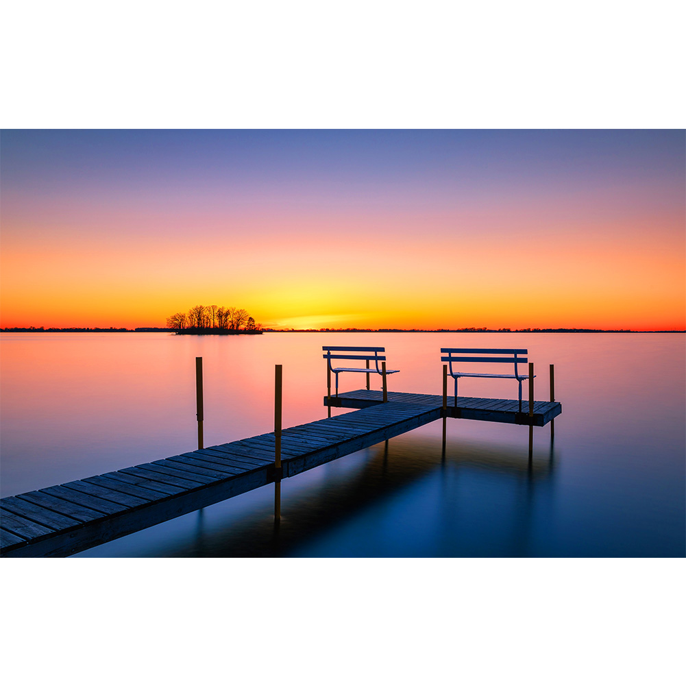 

Sunset Seaside - 1000 Pieces Jigsaw Puzzle, 501 Original