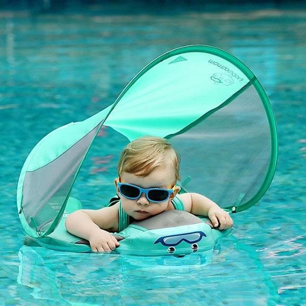 Baby safety swimming pool buoy with sunshade、mnds-kjsh、sdecorshop