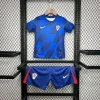 2024 Kids Croatia Soccer Jersey Away