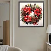 Diamond Painting -5D Full Square Drill Xmas Wreath(45x45cm)