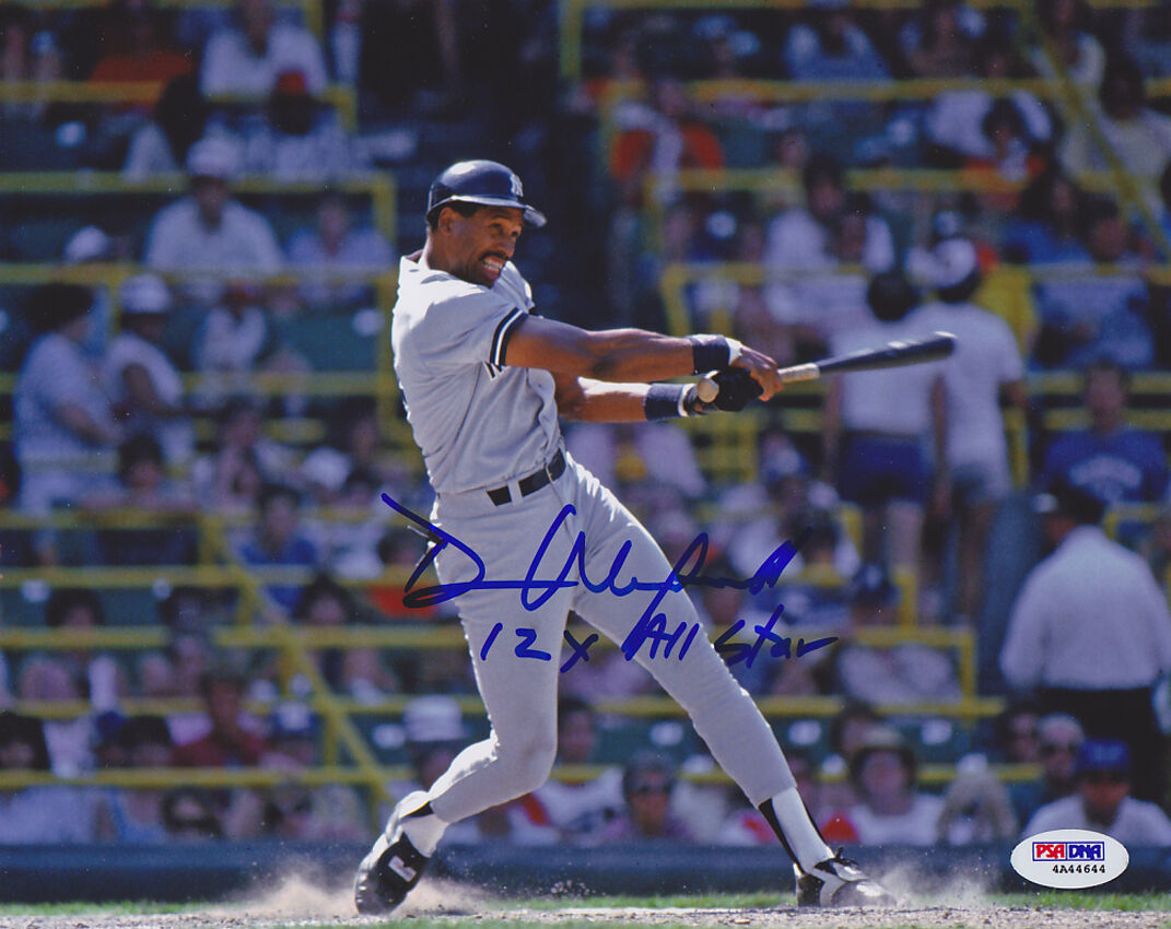 Dave Winfield SIGNED 8x10 Photo Poster painting + 12 x All Star Yankees ITP PSA/DNA AUTOGRAPHED