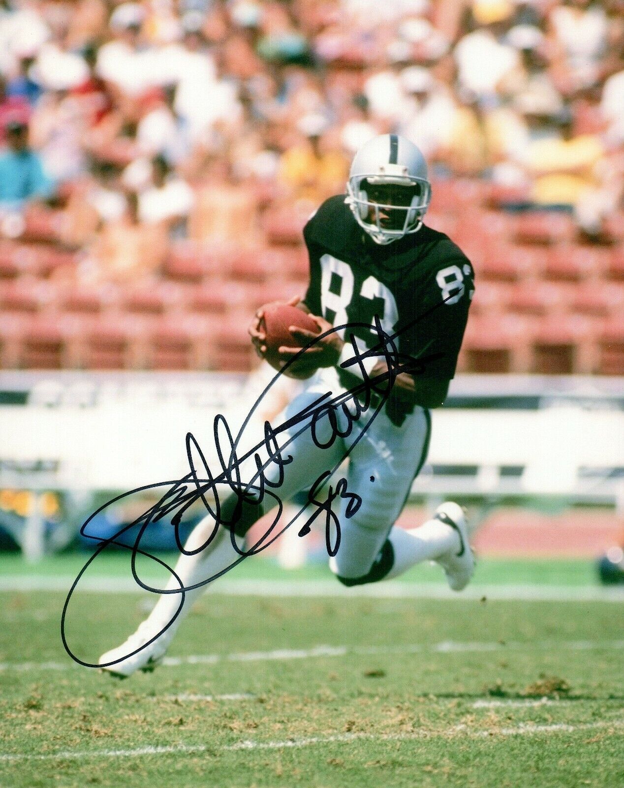 Willie Gault Oakland Raiders Signed 8x10 Photo Poster painting Autographed COA