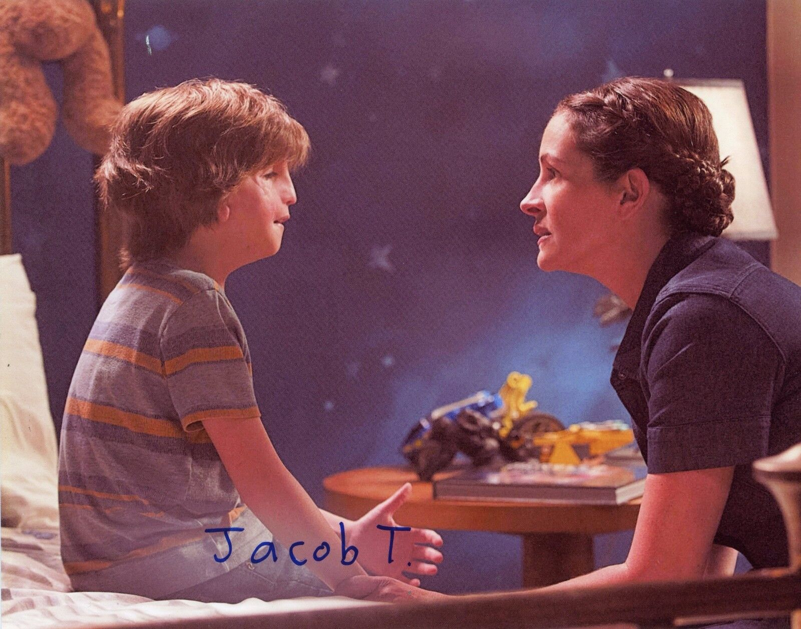 ~~ JACOB TREMBLAY Authentic Hand-Signed Auggie - WONDER