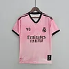 2022 Real Madrid Y-3 Special Edition Pink Football Shirt love fball