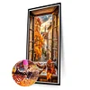 Diamond Painting - Full Round Drill - Window Autumn Scenery(Canvas|40*70cm)