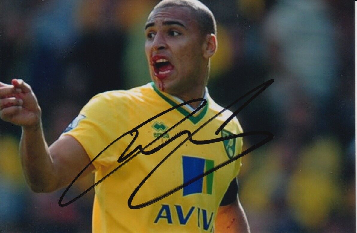 NORWICH CITY HAND SIGNED JAMES VAUGHAN 6X4 Photo Poster painting 1.