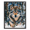 Wolf - 9CT Full Beaded Cross Stitch Kit(31x40cm)