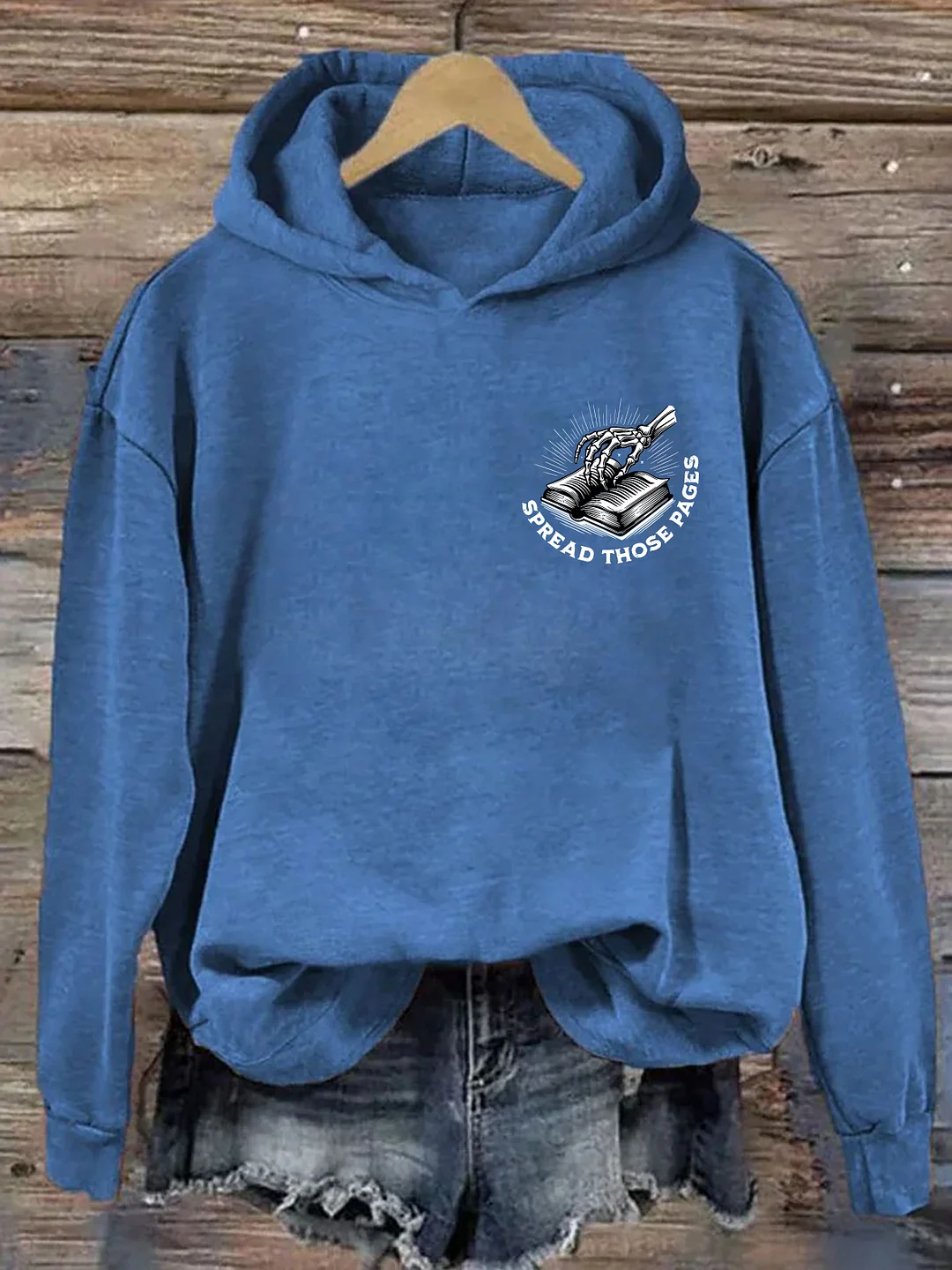 I Look Better Bent Over A Book Hoodie