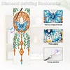 4Pcs Special Shape Dream Catcher Butterfly 5D DIY Diamond Painting Bookmark