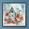 Diamond Painting-DIY Full Round Drill Winter Snow Bird