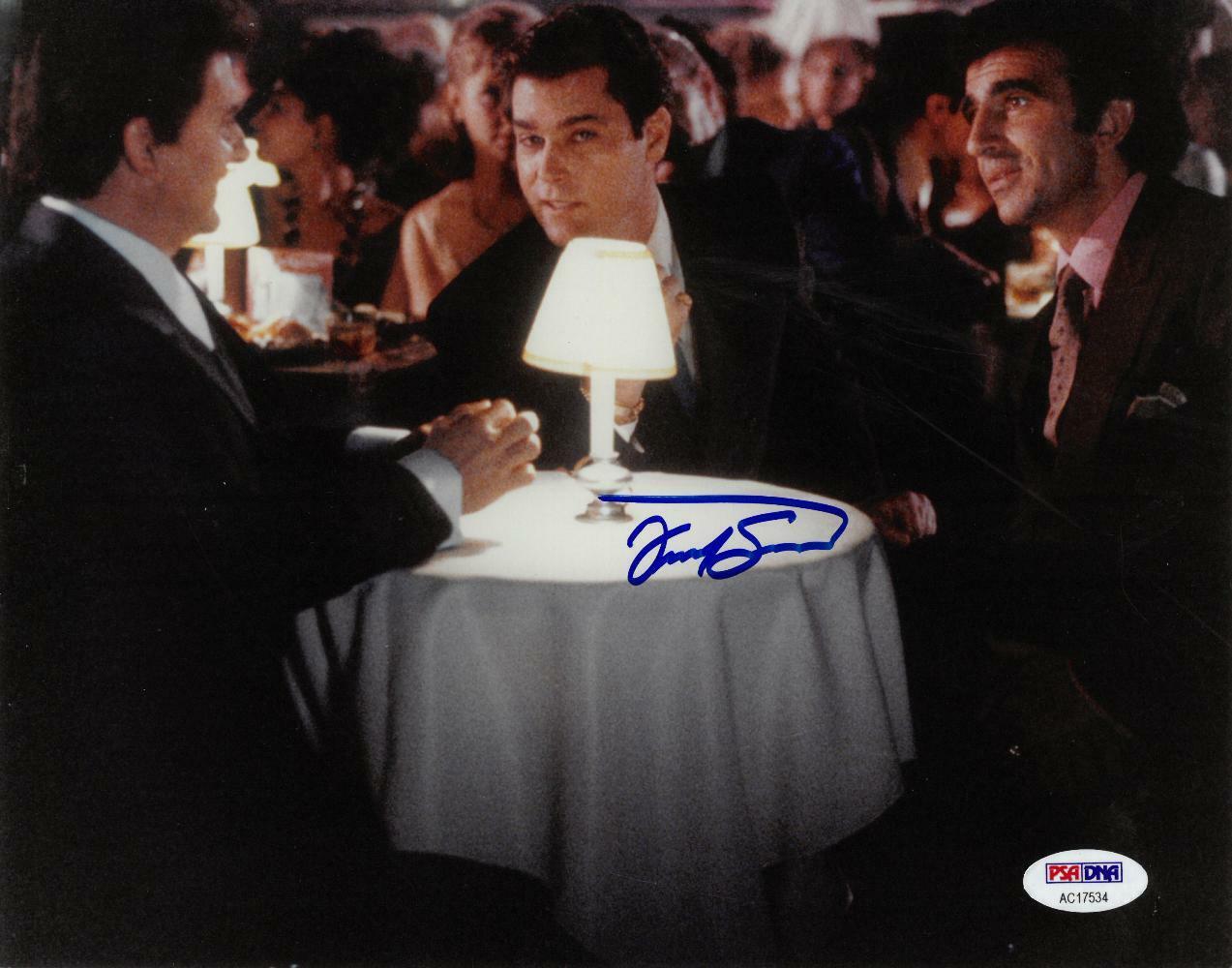 Frank Sivero Signed Goodfellas Authentic Autographed 8x10 Photo Poster painting PSA/DNA #AC17534