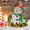 Acryl Weihnachten Schneemann (Kopfschüttelfunktion) - 5d DIY Basteln Ornament
