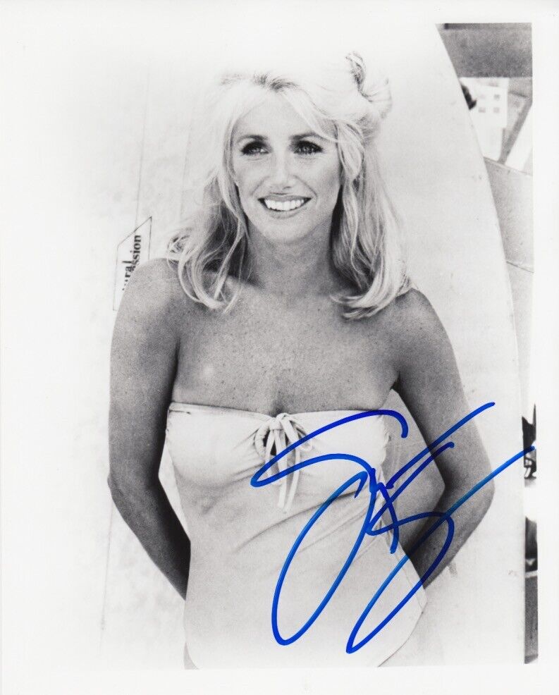 Suzanne Somers signed 8x10 Photo Poster painting RARE image