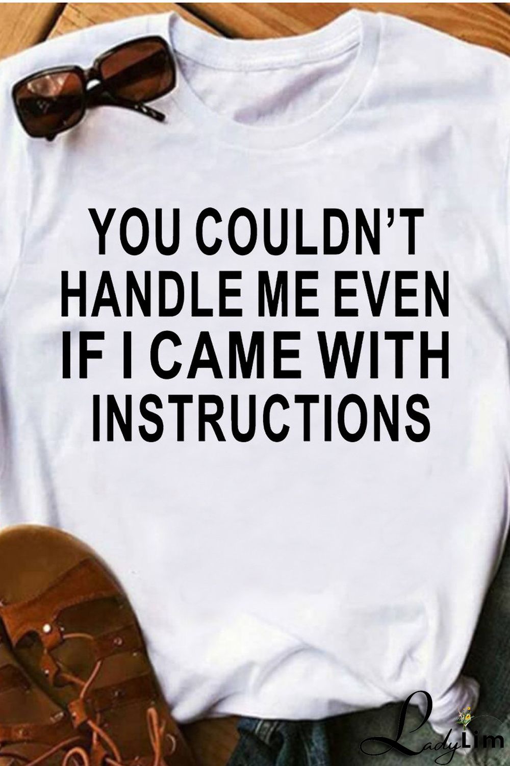 White Fashion Casual Letter Print Basic O Neck T-Shirts