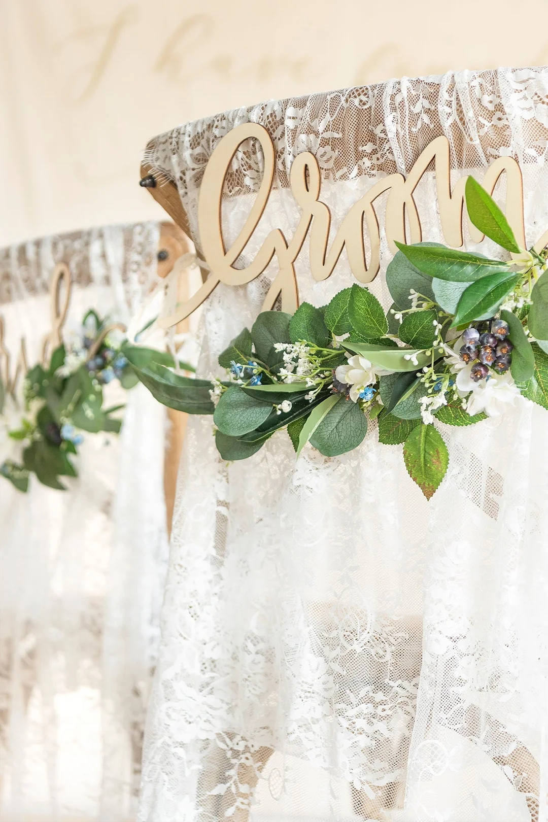 Couple Chair Floral Decor