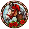 Christmas Horse - Full Round Drill Diamond Painting