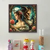 Beauty And Beast-18CT Stamped Cross Stitch 50*50cm/19.69*19.69in tapestrymarket