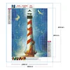 Diamond Painting-DIY Full Round Drill Lighthouse