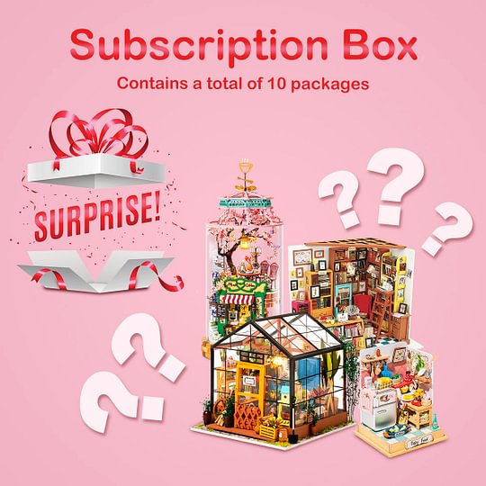  Robotime Online Robotime Subscription Box  - DIY Miniature Dollhouse